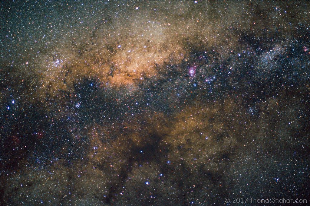 Via Lattea sopra la foresta di Tambopata