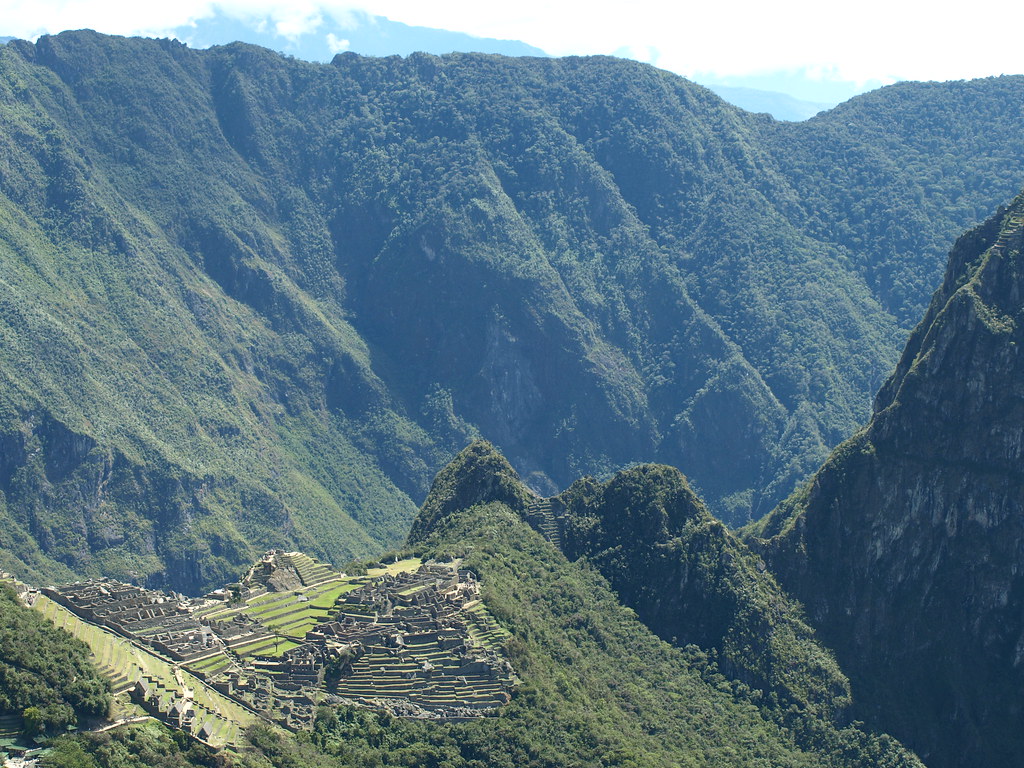 Machu Picchu vista da Porta do Sol