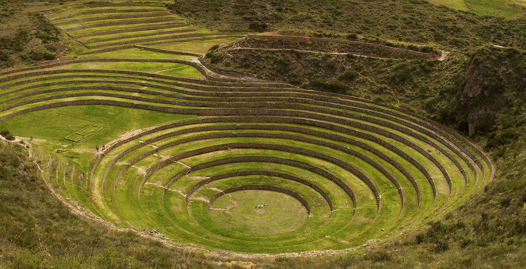 Terrazze circolari di Moray nella Valle Sacra