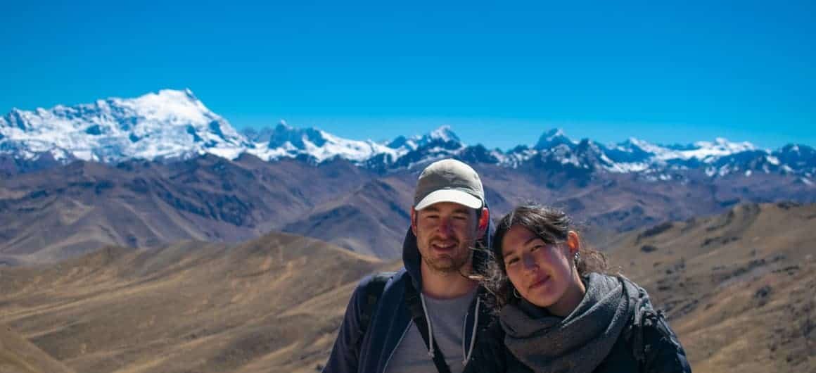 Turistas en Palcoyo Cusco Peru