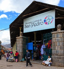 Mercado San Pedro Cusco