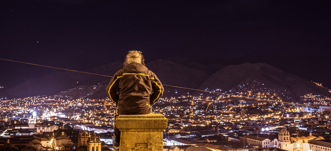 San Cristobal Cusco de Noche