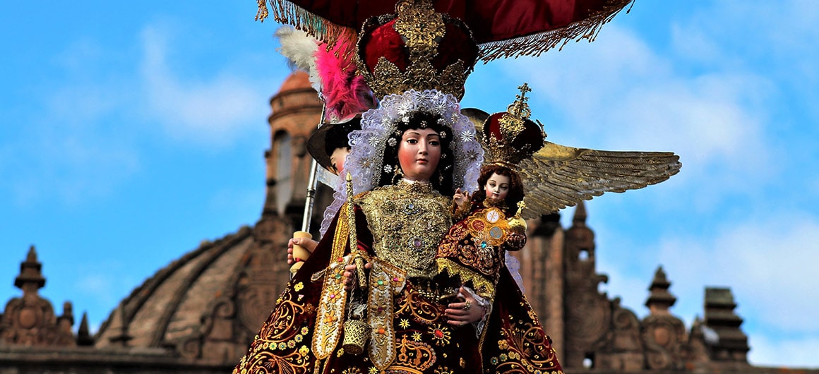 Virgen Purificada en el Corpus Christi Cusqueño